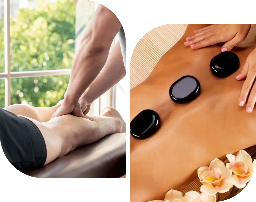 Group-8.png (1) A person getting their feet waxed and another person laying on the ground